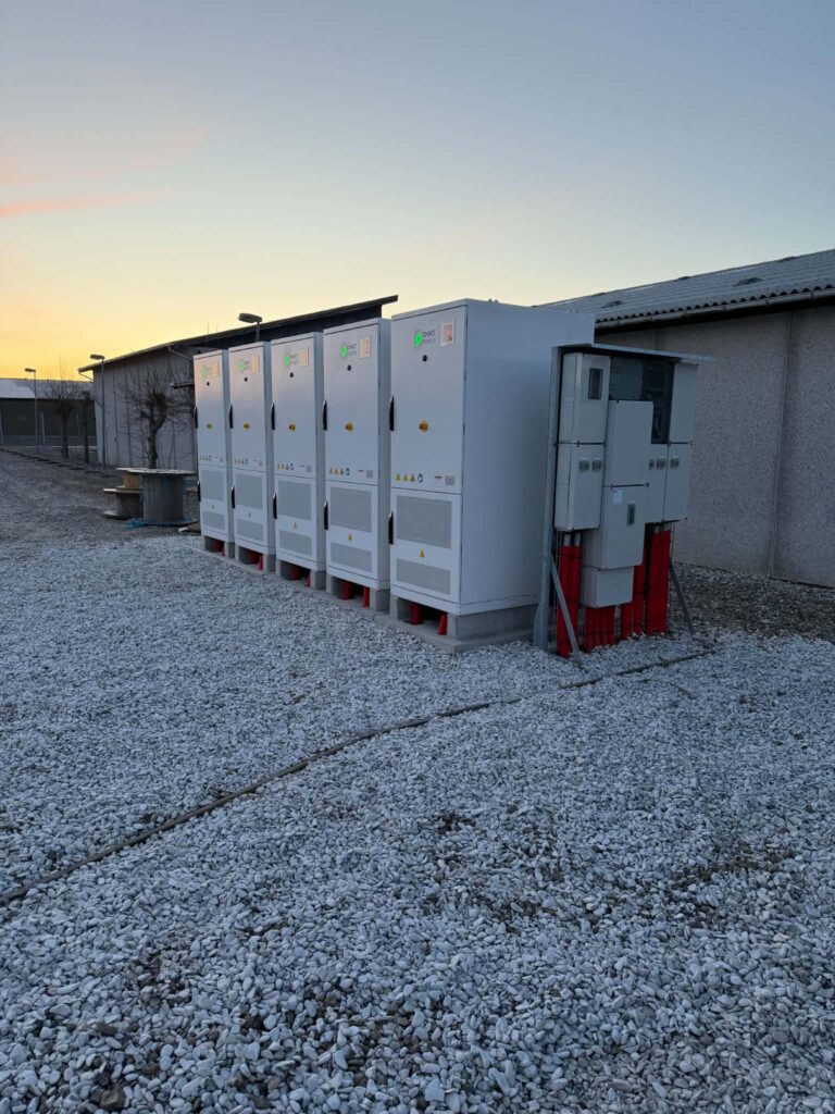 Nors Erhvervscenter 625 kW / 1,305 MWh stand-alone BESS til systemydelser i Nors