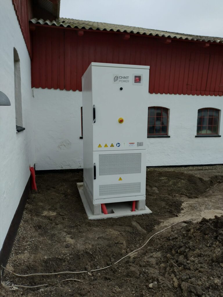 Solbjergaarden stand-alone BESS til energimarkedet
