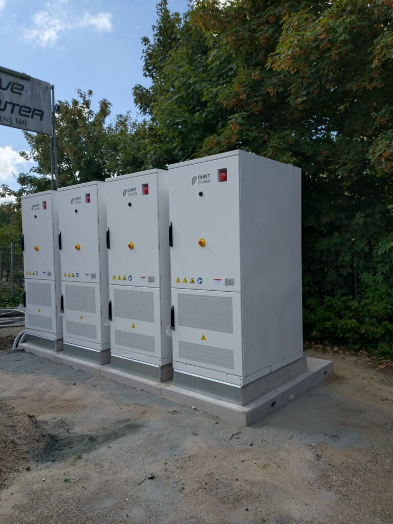 Stand-alone batteripark til systemydelser 500 kW / 1,044 MWh i Aalborg