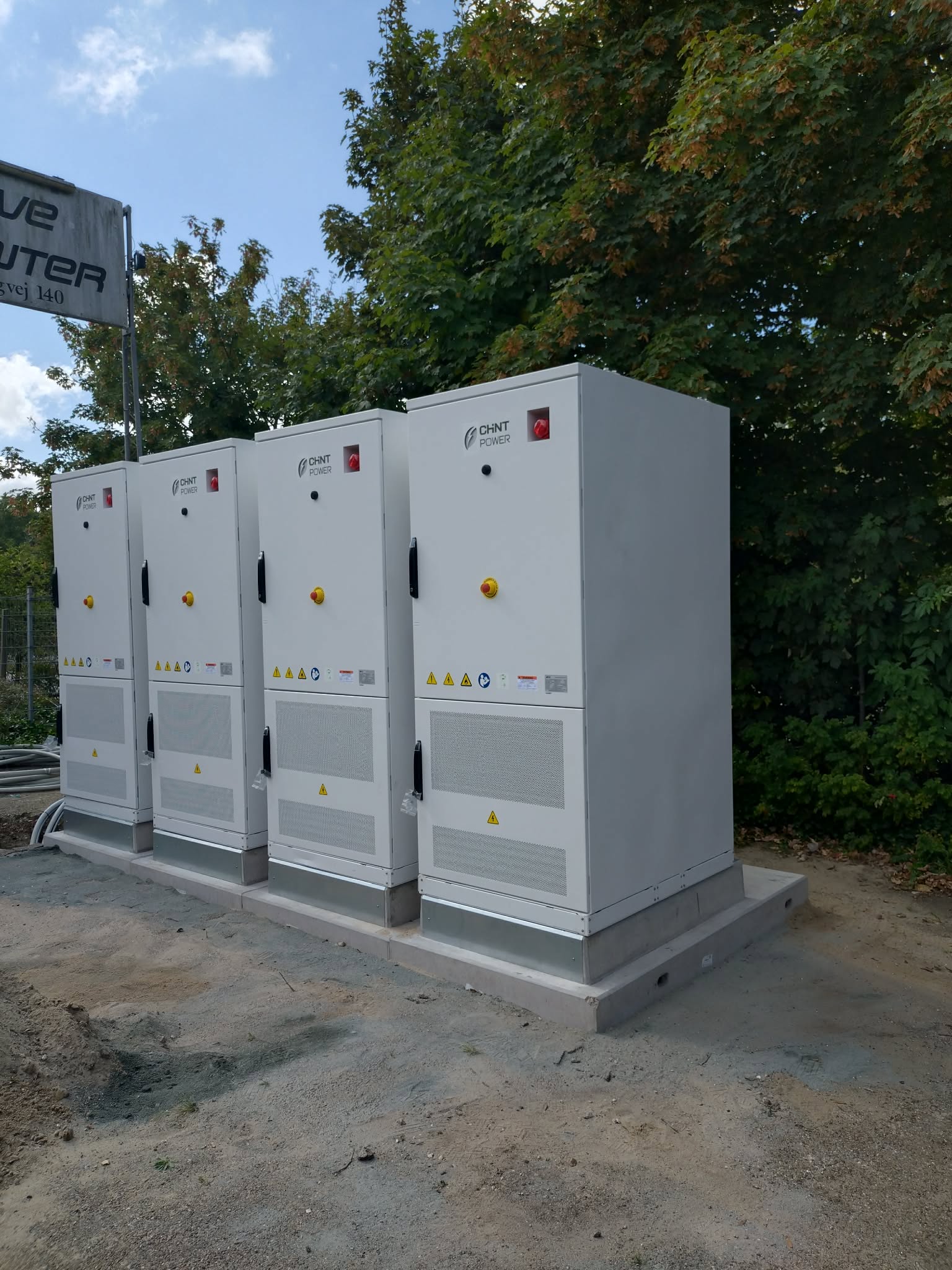 Stand-alone batteripark til systemydelser 500 kW / 1,044 MWh i Aalborg